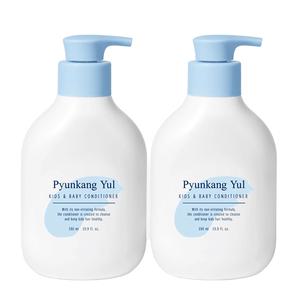 편강율키즈 키즈앤베이비 컨디셔너 590ml 2개 베이비파우더 부드러운머리결 영양보호막 깊은