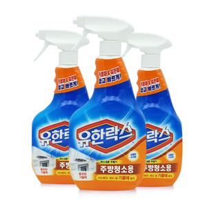 유한크로락스 유한락스 주방청소용 750ml x3개