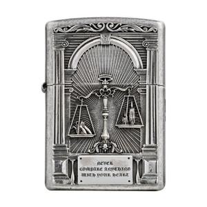 ZIPPO 라이터 타로의 해석 Never Compare 비교할 수 없는 /순은 엠블렘 ZPM1MA156R