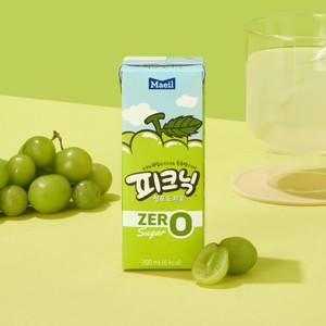 [매일유업] 피크닉 청포도 제로 200ml 24팩