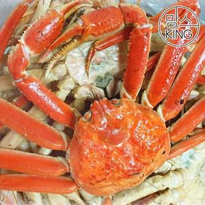 [맘스킹]아이에스씨푸드 러시아대게 A급 마가단 동사할린 프리모리 자숙대게 3KG(2-3마리)