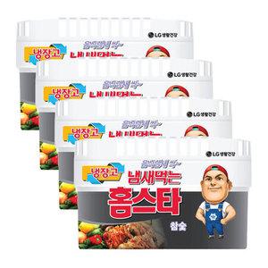 냄새먹는 홈스타 탈취제 냉장고용 참숯 420g X 4개