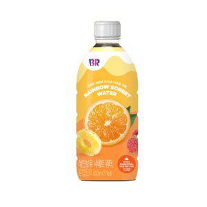 [기타]베스킨라빈스 레인보우샤베트워터 500ml 6입
