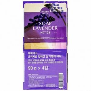 해피바스 오리지널 컬렉션 솝 라벤더 비누 90g x 4개입
