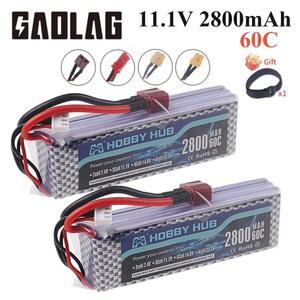 RC 헬리콥터 항공기 쿼드콥터 자동차 비행기용 LiPo 배터리 T JST XT30 XT60 플러그 3S 11.1V 2800mAh 3s 6