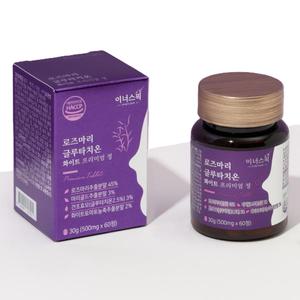 이너스픽 로즈마리 추출물 글루타치온 화이트 프리미엄정 500mg 60정 4개