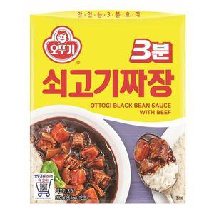 오뚜기 3분 쇠고기 짜장 200g 24개