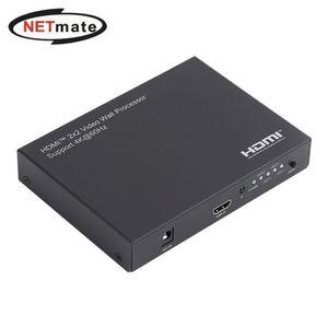 [JHQRMS96_4B]NETmate HDMI멀티비전 HDMI 2.0 2x2 비디오월