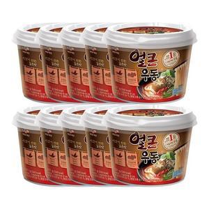 CJ얼큰우동한그릇용기221g X 10ea 코스트코 코스트코 두레샵