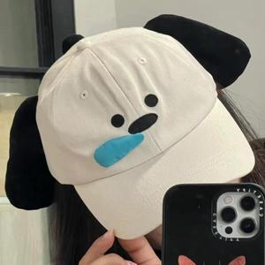 귀여운 학생 햇빛가리개 야구 모자 코 비밀 곰 오리 혀 바이크 오토바이 겨울  얼굴 마스크 산