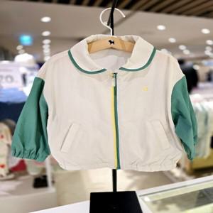 [블루독베이비] 25/SS(IV)블루독불륨윈드브레이커(4531411005)/등원 백일 돌 선물 바람막이 점퍼 여름 (453
