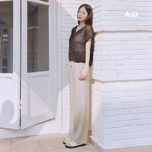 더엣지 The AtG 25SS NEW 린넨혼방 와이드 팬츠 3종 710188
