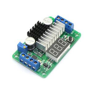 DC DC 듀얼 디스플레이 전압 계량기 LTC 87 부스트 모듈 3.5 ~ 30V 00W LM2577