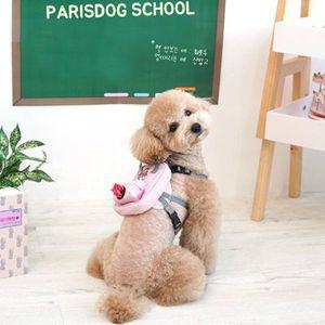 [오너클랜]패리스독 러브라인백팩하네스 (핑크) 강아지산책가방 애견가방 보온보냉가방 파우치제작