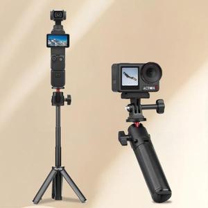 DJI Osmo 액션 5 프로 카메라용 삼각대 셀카봉 조절식 핸드헬드 익스텐션 막대 포켓 3