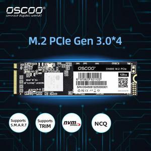 OSCOO M.2 2280 내부 솔리드 스테이트 드라이브 NVMe 256GB 512GB SSD PCIe3.0 X4 노트북 데스크탑 공장 용