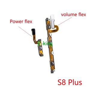 호환 측면 버튼 케이블 Plus OFF Edge 스위치 S9 갤럭시 S6 S8 전원 제어 ON S7 삼성 플렉스 키 볼륨