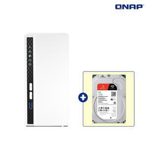 Qnap 큐냅 NAS TS-233-KR 스토리지 하드 합본 3TB 씨게이트 Ironwolf 3TB X 1개 HDD 포함