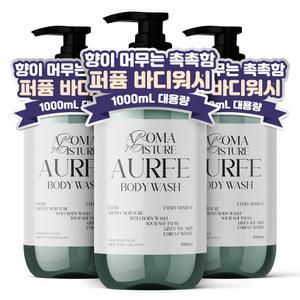 2+1 아우페 대용량 바디워시 포레스트우디향 1000ml