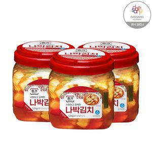 [보리보리/종가집]종가집 담백한 나박김치1.2kg(PET)X3