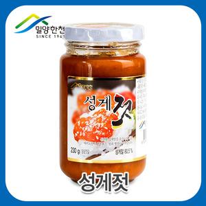 성게젓/성게알젓(230g)/자연산/동해안/반찬/젓갈/단백질/성게알/웰빙식품/밥도둑