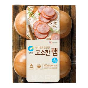 청정원 참나무로 훈연한 고소한햄(300g+300g) 600g