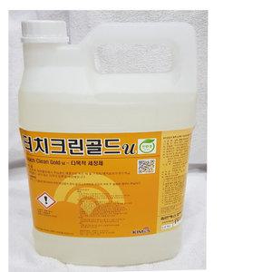 피크리너_다목적 표면 세정제_터치크린골드u_3.75L 기름때/찌든때/오렌지/가정/식당/업소/친환경/사무실