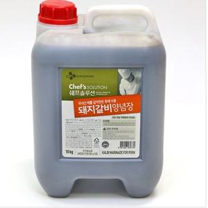 백설 돼지갈비 양념 10KG