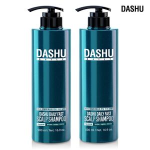 다슈 패스트 한방 두피 탈모완화 샴푸 500ml 2개