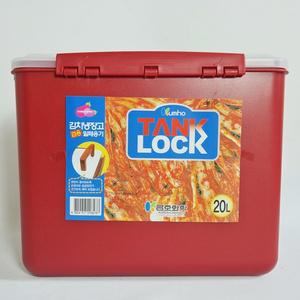탱크락 20리터 김장 김치통 김치냉장고통 플라스틱용기 20L