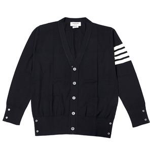 톰브라운 남성 서스테이너블 파인 메리노 울 가디건 MKC002A-Y1014 415 (NAVY)