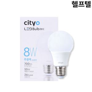 LED BULB CITYO 8W 주광색 6500K TP-KR-A60-8-DL