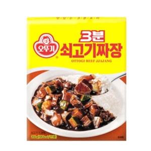 오뚜기 3분 쇠고기짜장 200G x 24개
