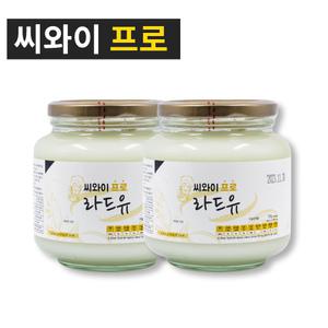씨와이프로 라드유 2병세트(700g x 2개) 돈지 돼지기름 식용유 콩기름 버터 대체용 올리브유 카놀라유 해썹(HACCP)인증