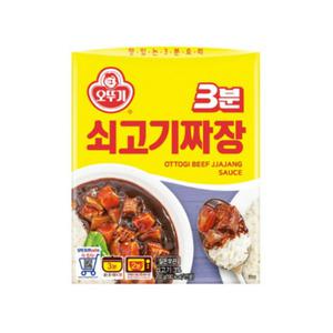 오뚜기 3분 쇠고기 짜장 200g 24개