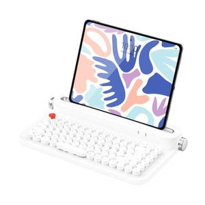 엑토 뉴 레트로 미니 블루투스 키보드 (타자기감성) B303 화이트