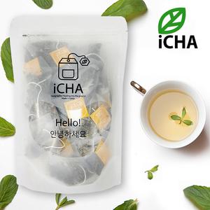 페퍼민트 25티백/아이차iCHA삼각티백/허브차 홍차 허브티 블랜딩차/캐모마일 히비스커스 루이보스 얼그레이