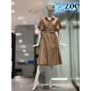 [롯데백화점]쥬크 벨티드 턱디테일 롱원피스 (Z212MSE074)