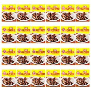 오뚜기 3분 쇠고기 짜장 200X24곽/카레/짜장