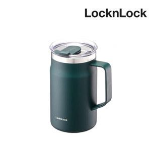 락앤락 메트로 머그 600ml 로드 사인 그린 보온 보냉 텀블러 LHC4282DGRN