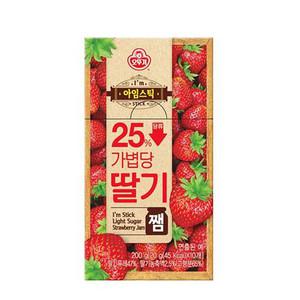 오뚜기 아임스틱 딸기쨈 200g (10T)
