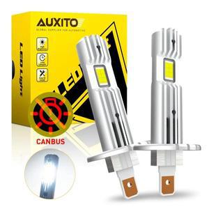 무오류 앤 AUXITO 안개등 신제품 H1 팬리스 12000LM 플레이 업그레이드 전구 플러그 헤드라이트 무극성 LED