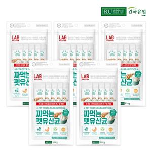 건국유업 짜먹는 펫유산균 포스트바이오틱스 (12g x 25개입) 1박스