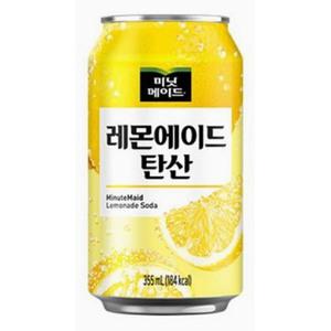 미닛메이드 레몬에이드 탄산 355ml 48개