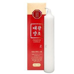 [RGKO4P2S]샤인빈 태광양초 2호 2P 향초 제사 명절초