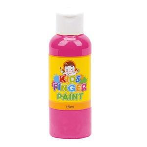 [XBI60L04]키즈맘아트 미술놀이 핑거페인트 120ml 낱색