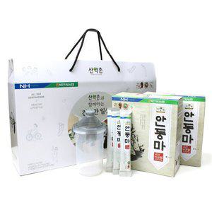 안동 마가루 북안동농협 마분말 선물세트 25포x2박스 쉐이커포함