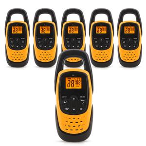 스키장 등산 동호회무전기 HK-890 6대 세트 카라비너 호환