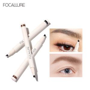 FOCALLURE 4 포크 팁 눈썹 펜슬 오래 천연 다크 브라운 리퀴드 펜 메이크업