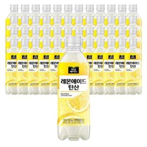 [코카콜라] 코카콜라음료 미닛메이드 레몬에이드 탄산 500ml 48개
